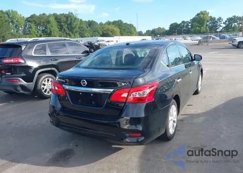 2019 Nissan Sentra Sv из США, поврежденный, VIN 3N1AB7AP6KL626616